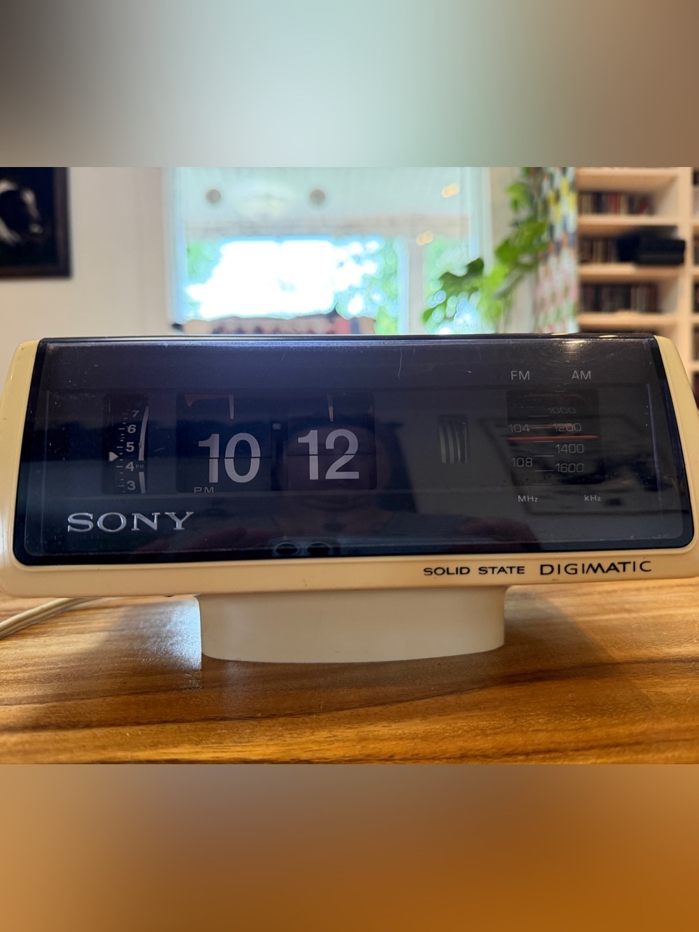RARE Sony digimatic flip clock